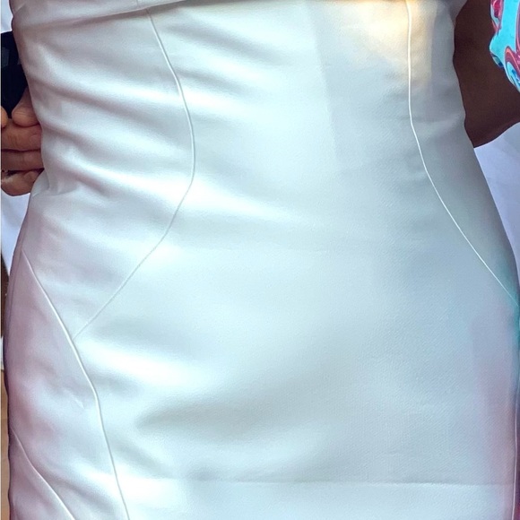 Pronovias Symphonies, Sweetheart neckline, Mikado satin, White - Picture 6 of 6